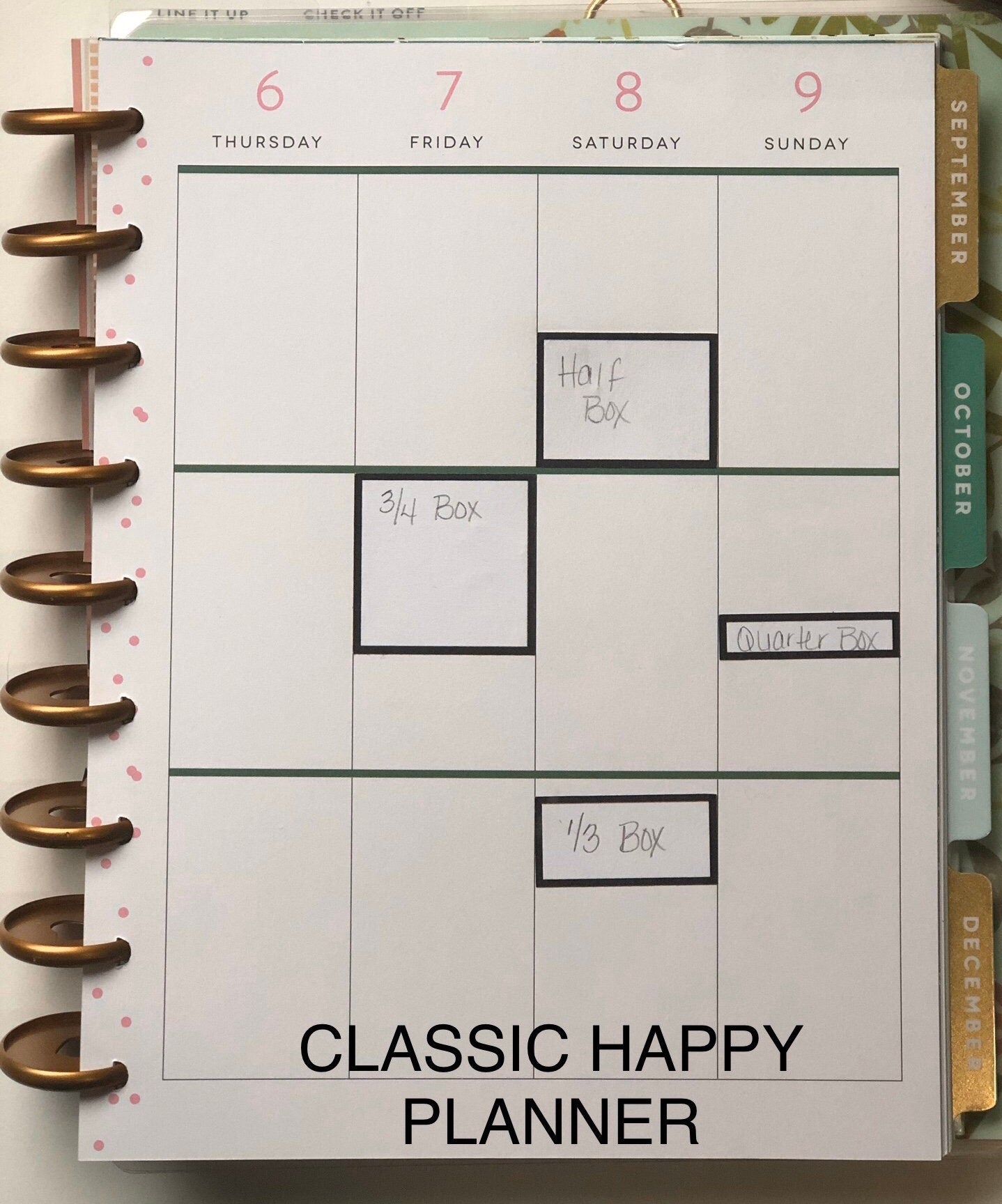 Classic HP Sampler Kit 143 Autumn Feels | Functional Planner Stickers | Budget Boxes | Planner Box Stickers | EC | Makselife