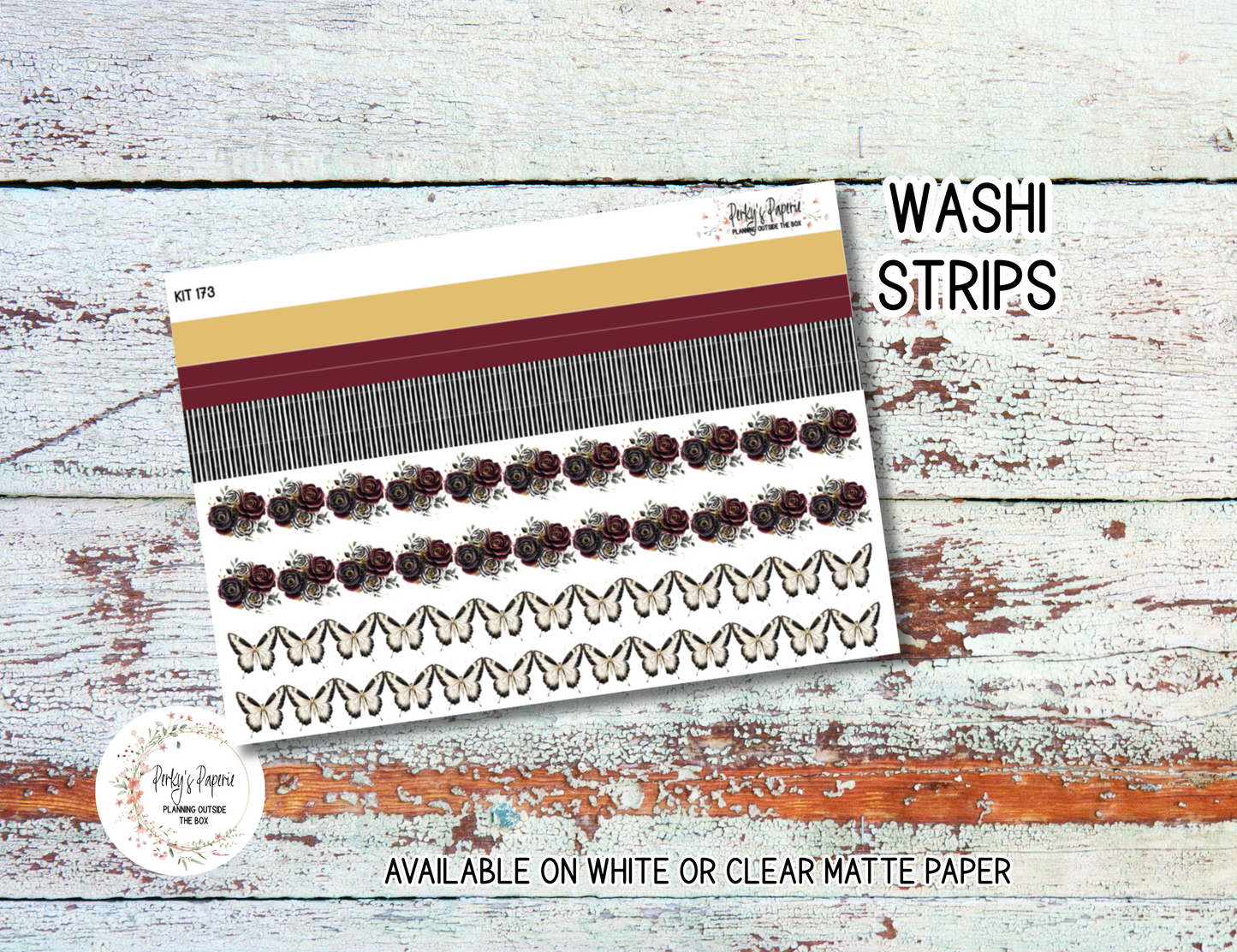 Sinister Carnival Sticker Sheets # 173 – Halloween Planner Stickers