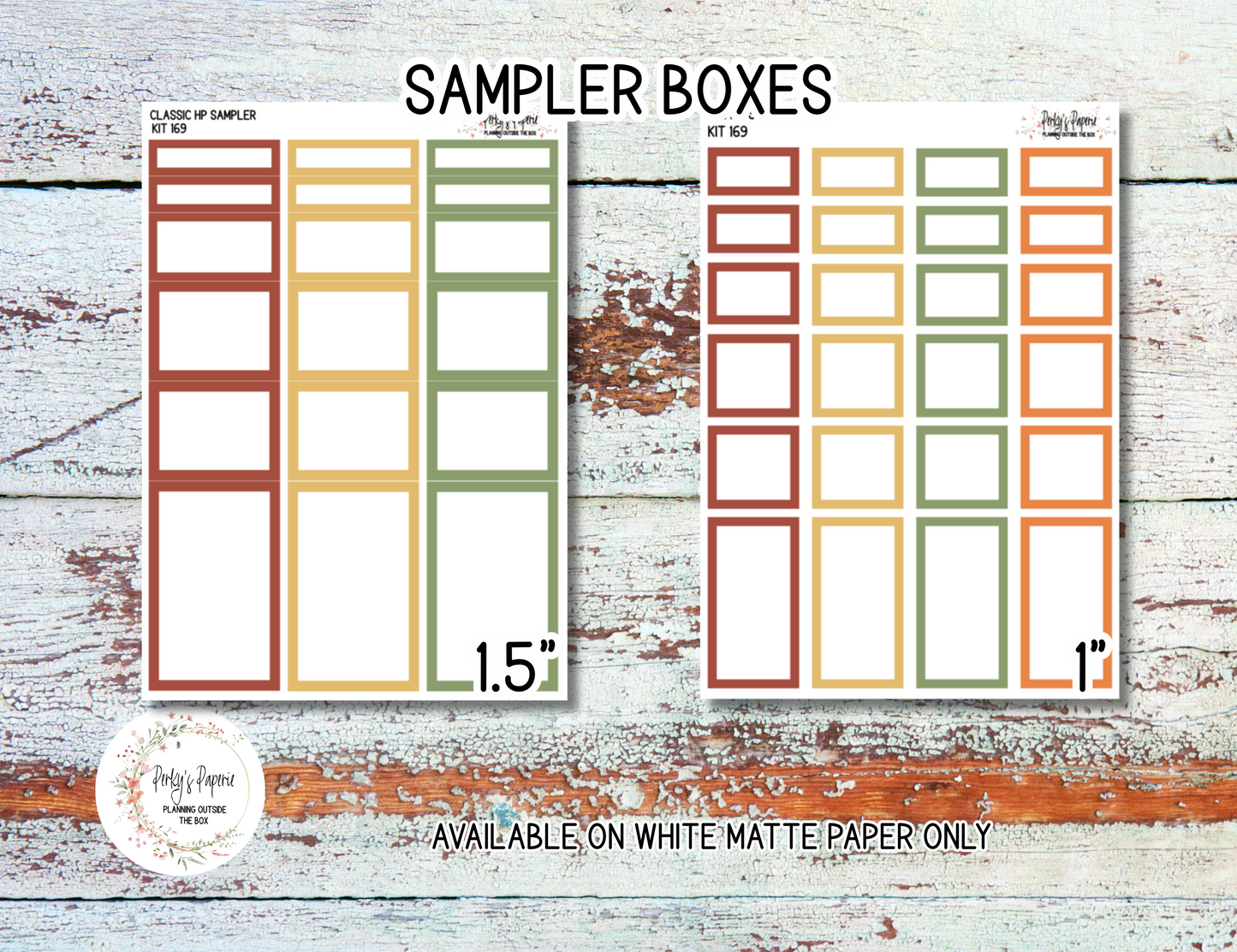 An Apple A Day Sticker Sheets # 169 – Fall and Autumn Apple Planner Stickers