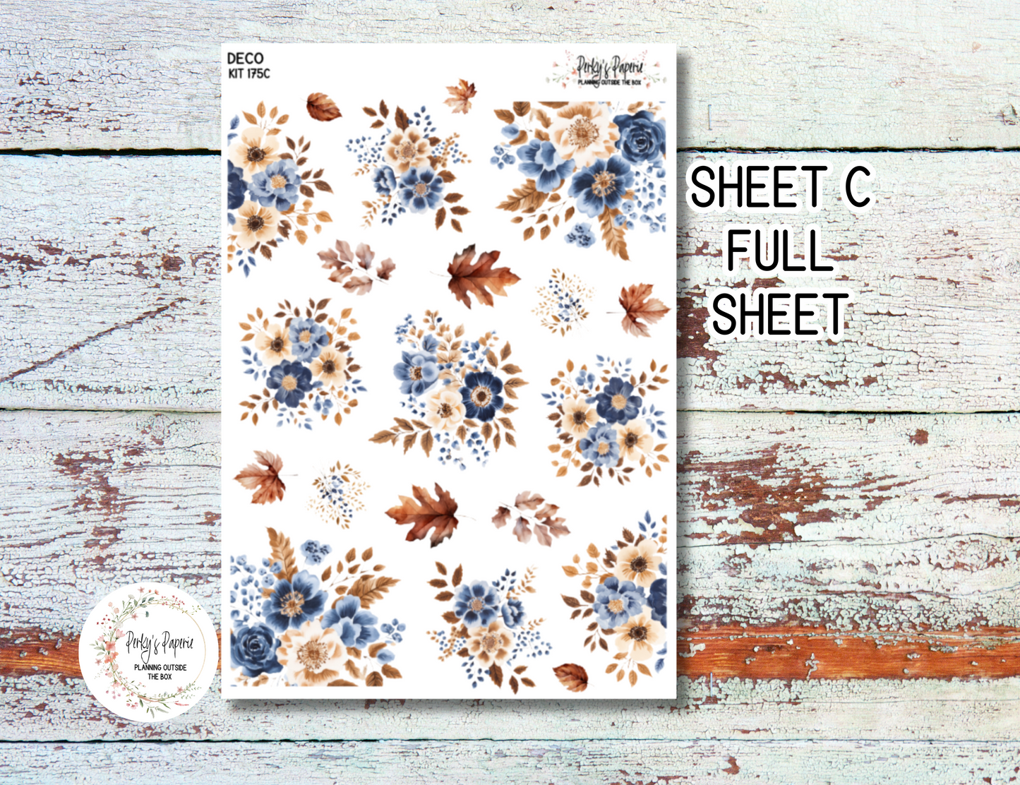 Autumn at Foxbury Manor Full Sheet Deco Planner Stickers Kit 175, Decorative Planning, Journaling Stickers, Junk Journal, Planner Stickers