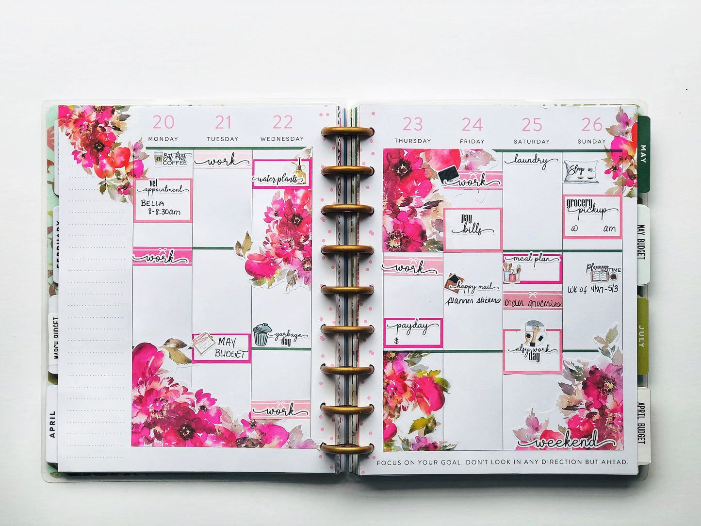 Boho Fall Autumn Floral 106 Classic HP Sampler Boxes | Functional Planner Stickers | Budget Boxes | Planner Box Stickers | EC | Makselife