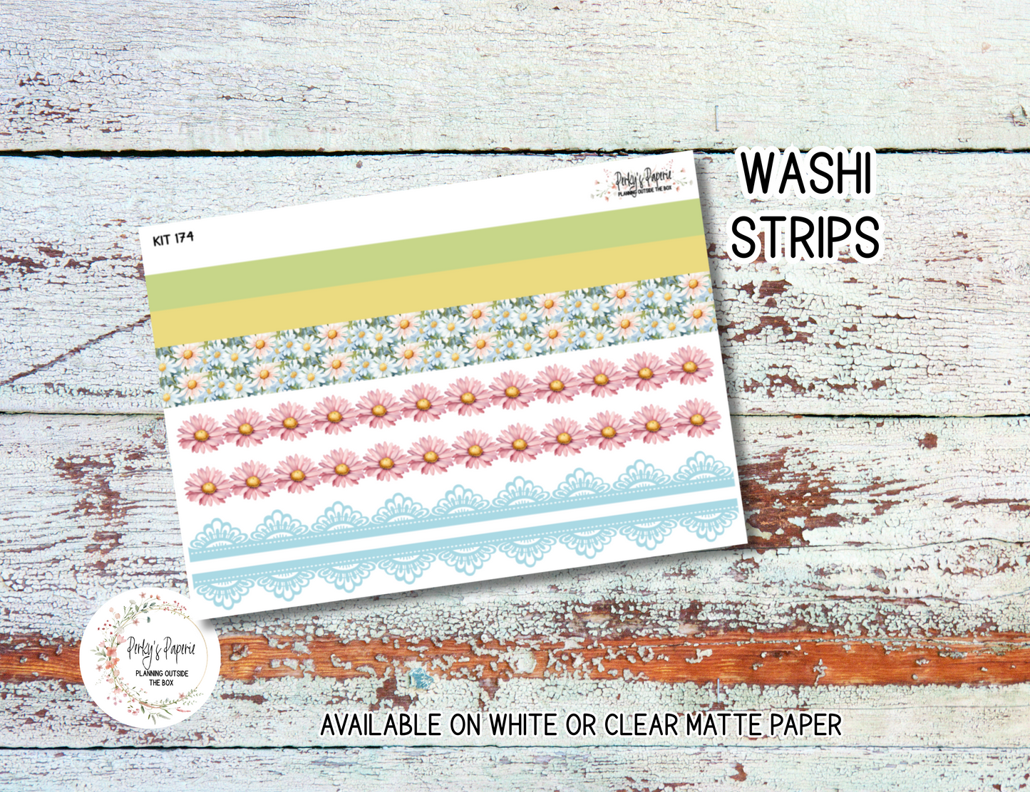 School Dazey Sticker Sheets # 174 – Back to School Planner Stickers