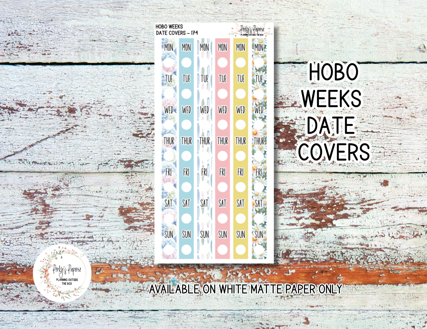 School Dazey Sticker Sheets # 174 – Back to School Planner Stickers