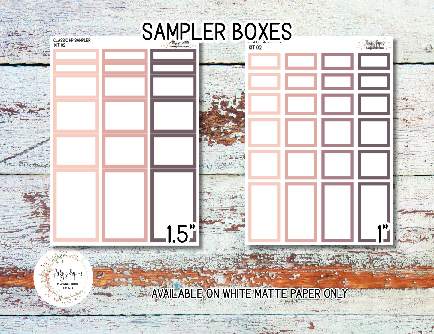 Blushing Blooms # 02 – Fall Pink and Purple Roses with Pumpkin Planner Stickers Micro Kit