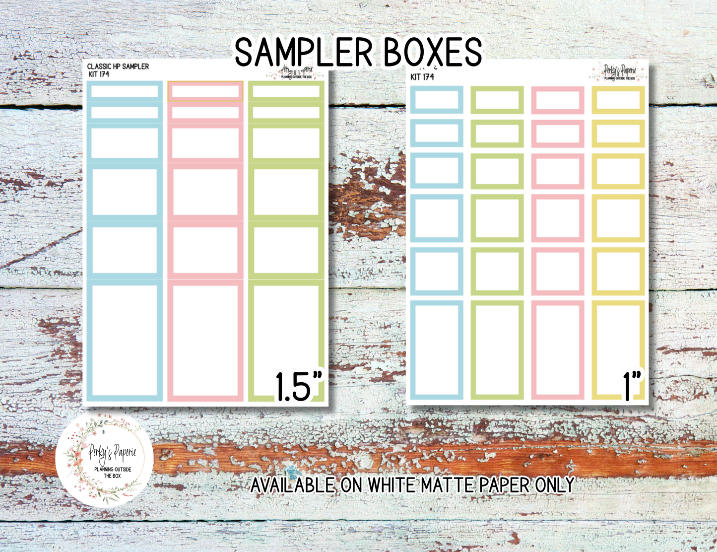 School Dazey Sticker Sheets # 174 – Back to School Planner Stickers
