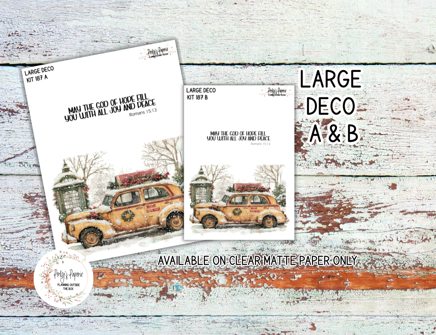 First Snowfall in the City Winter Journaling Sticker Kit 187 | Cozy Winter Planner Stickers | Snowy Town Sticker Sheet for Journals & Planners