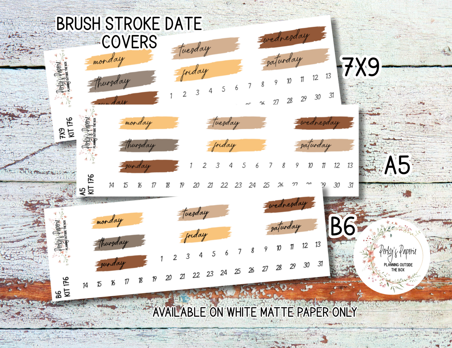 Sweet Halloween Sticker Sheets # 176 – Halloween Planner Stickers