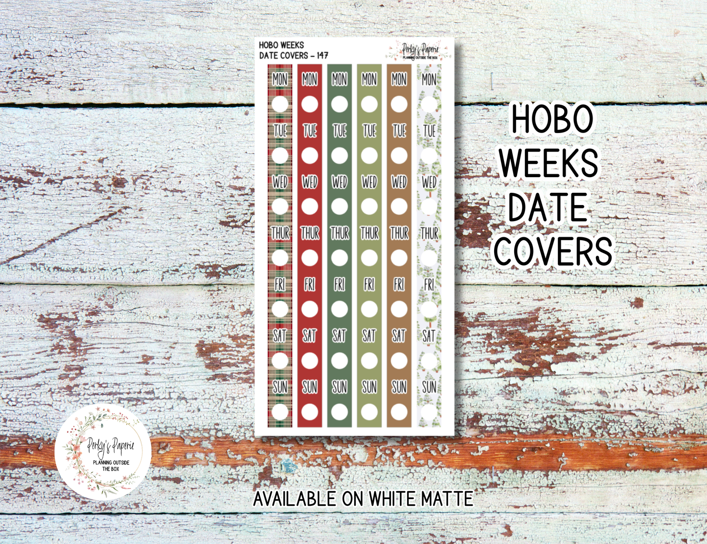 Vintage Santa Christmas Journaling Stickers Kit 147 | Planner Stickers for Planners, Journals, Junk Journals and Scrapbooking