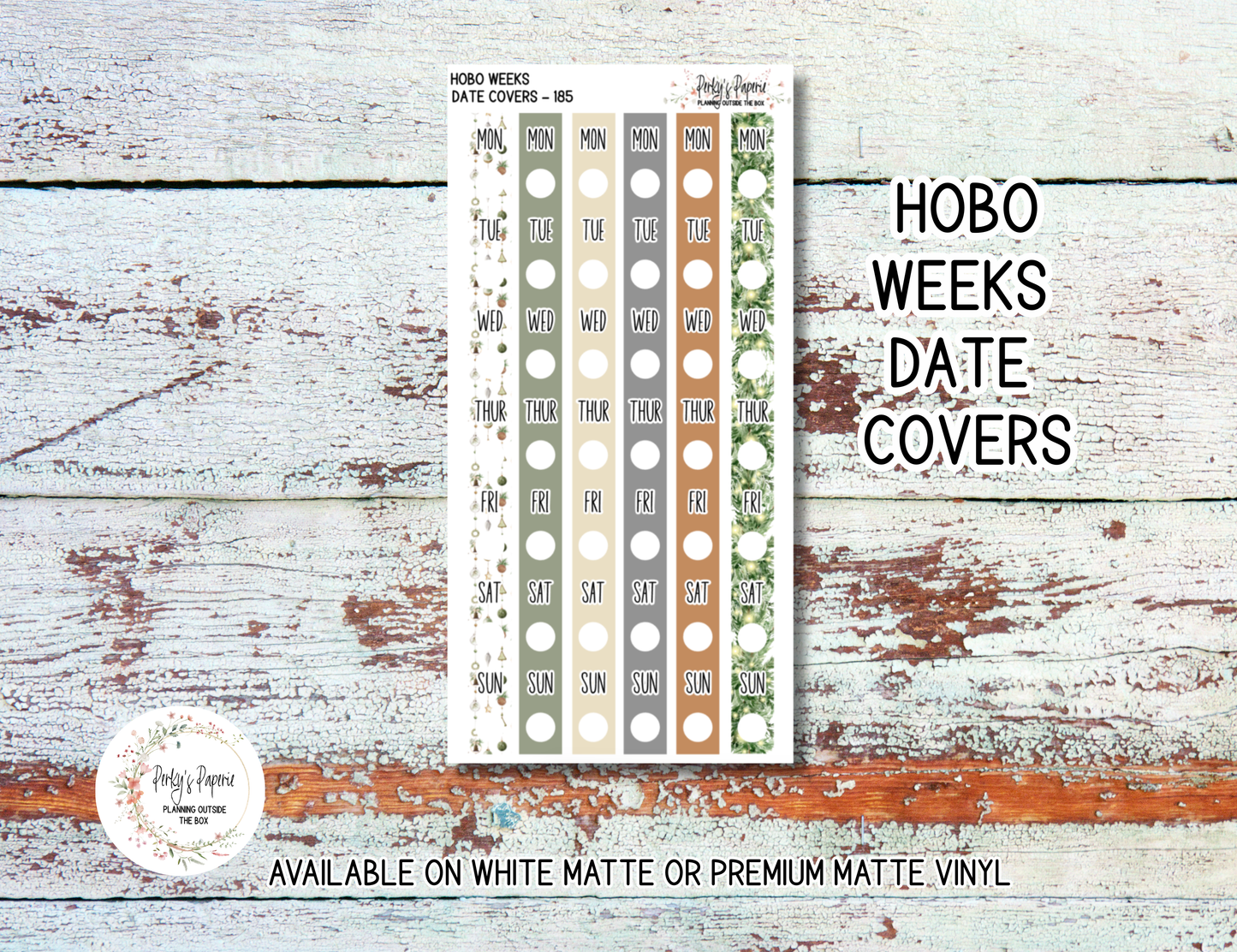 Scandinavian Christmas Planner Stickers | Cozy Winter and Christmas Journal Kit #185 | Neutral Holiday Decorative Stickers for Bullet Journals, Planners & Scrapbooks