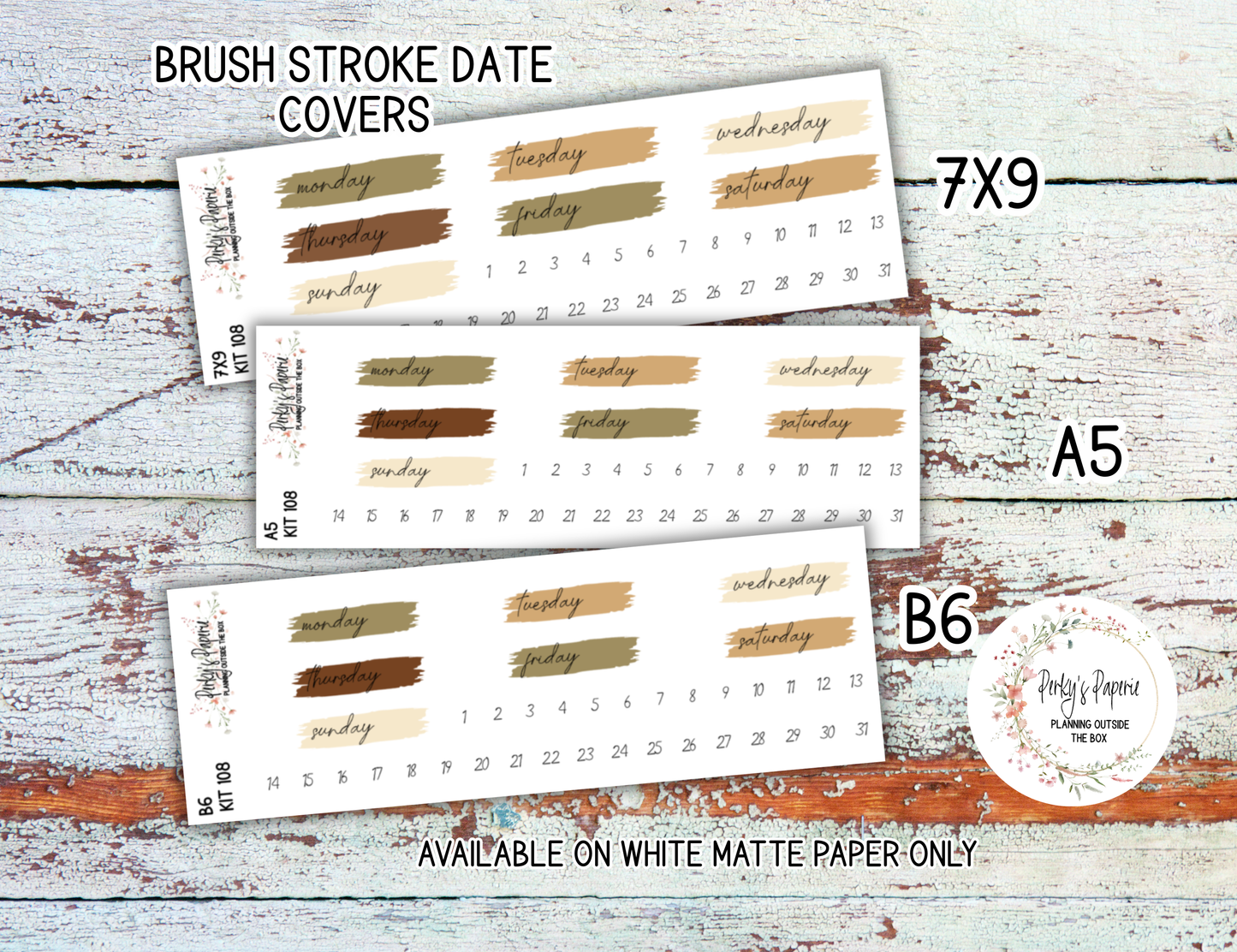 Snowman Winter Journaling Sticker Kit 108 | Cozy Christmas Planner Stickers | Neutral Holiday Stickers for Journaling, Scrapbooking & Bujo