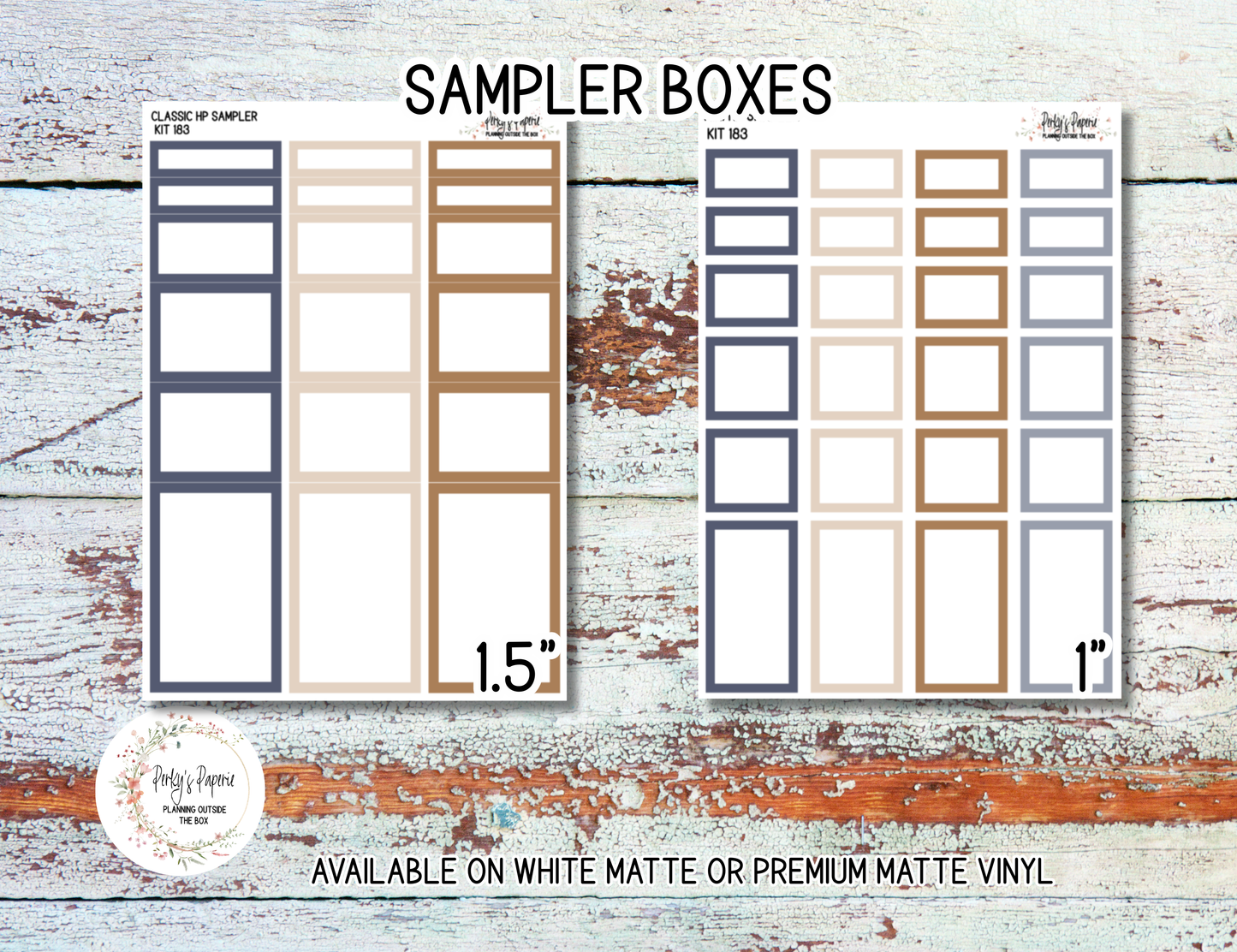 Blue Noel Christmas Planner Sticker Kit 183 | Cozy Winter Santa Stickers for Journaling, Planning & Scrapbooking