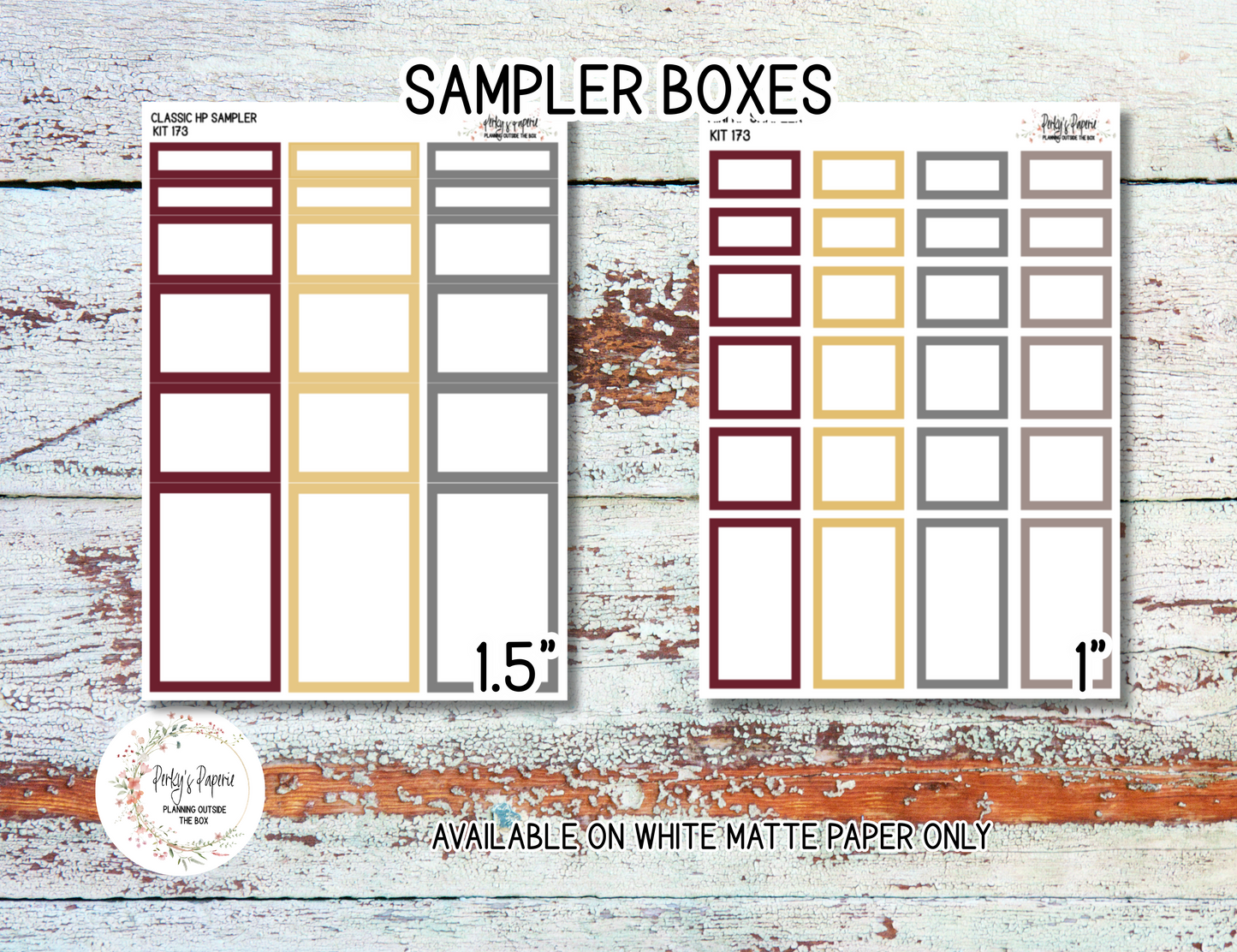 Sinister Carnival Sticker Sheets # 173 – Halloween Planner Stickers