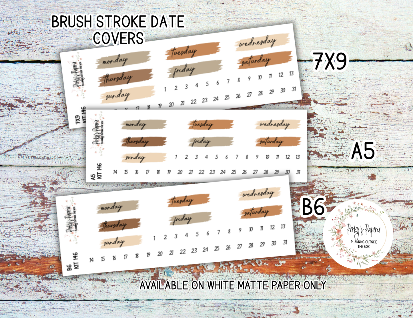 Gingerbread Kisses Christmas Planner Sticker Kit 146 | Cozy Winter Journal Stickers | Holiday Deco & Journaling Kit for Creative Paper Planners and Junk Journals