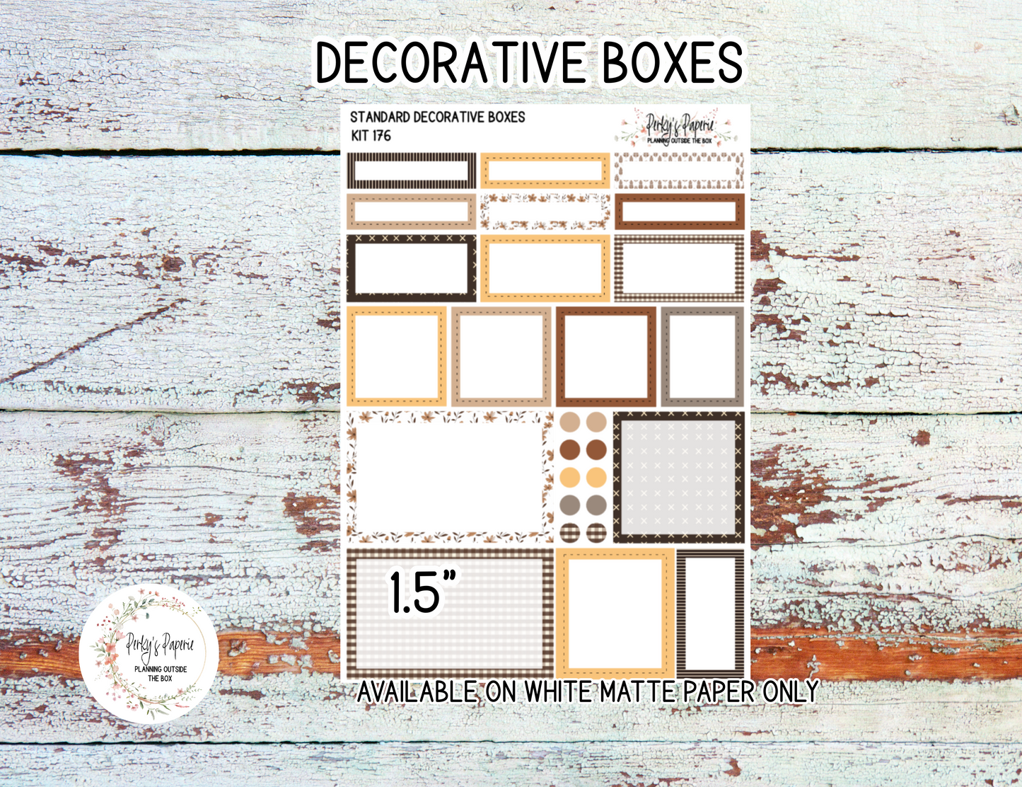 Sweet Halloween Sticker Sheets # 176 – Halloween Planner Stickers