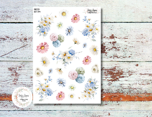 School Daze-y Full Sheet Deco Planner Stickers Kit 174 - Full Deco | Back to School Planner Stickers | Fits All Planners
