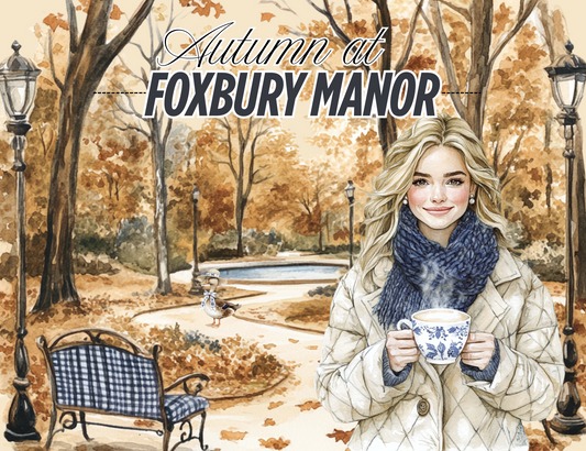 Autumn at Foxbury Manor Sticker Sheets # 175 – Autumn and Fall Planner Stickers