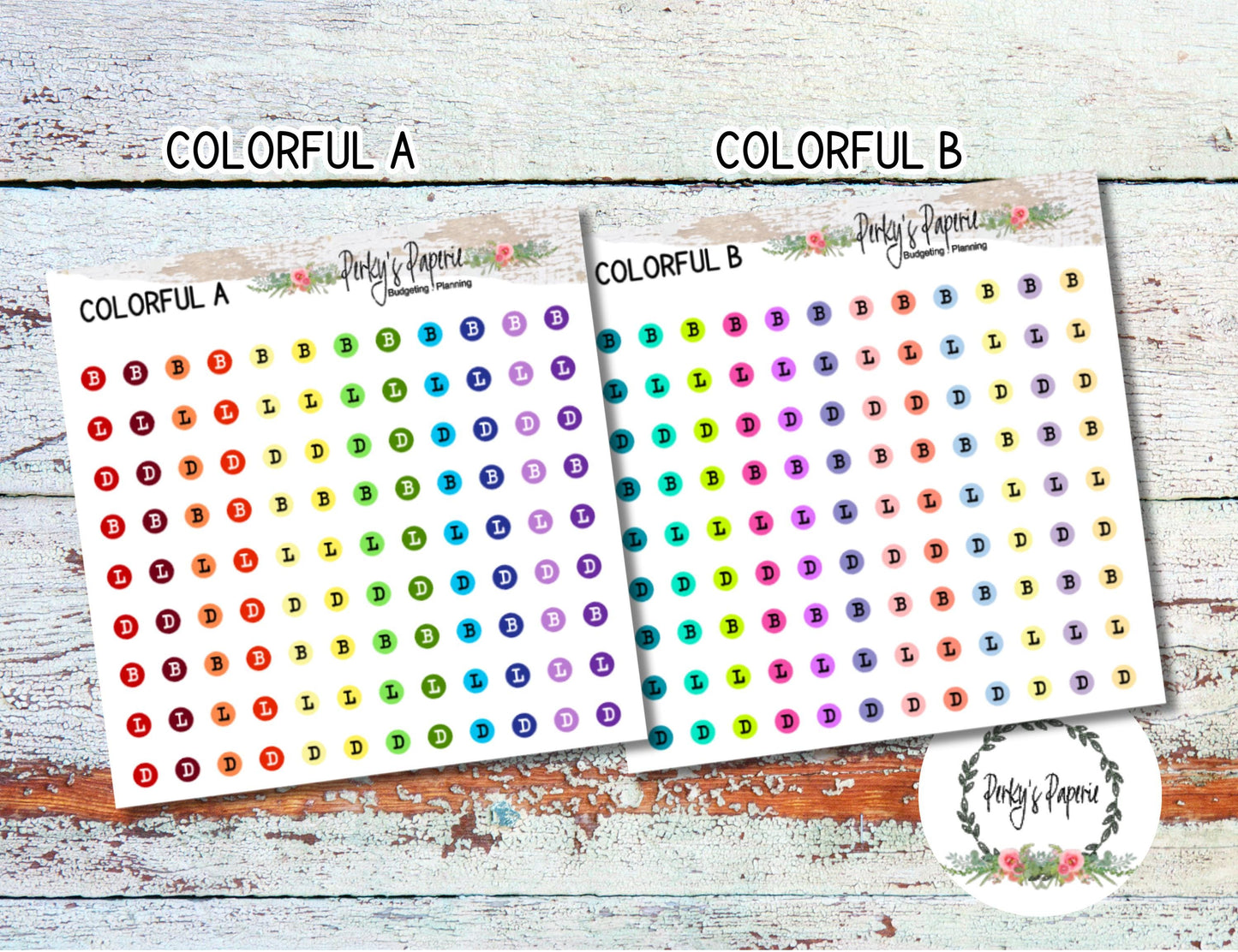 Hobonichi Weeks Meal Tracker Planner Stickers, Breakfast, Lunch and Dinner Tracker, Health and Wellness Stickers, Meal Plan, Macro Tracker