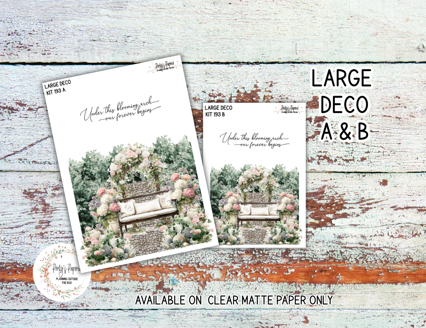 A Swift Engagement Sticker Kit 193 – Romantic Floral Engagement Decoration Stickers with Music and Sports Elements for Planners, Journaling, Scrapbooking & Crafts