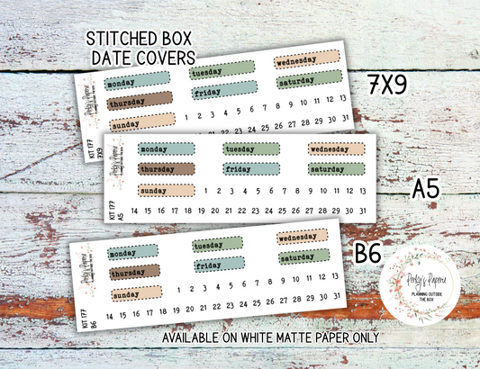 Fall Owls Sheets # 177 – Autumn Cute Animal Planner Stickers Micro Kit