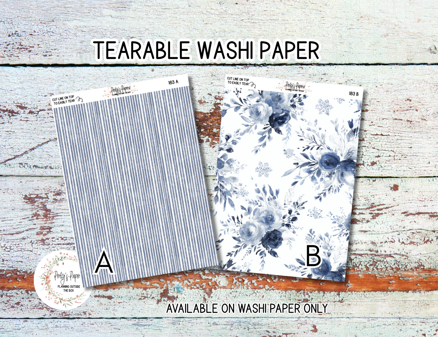 Blue Noel Christmas Planner Sticker Kit 183 | Cozy Winter Santa Stickers for Journaling, Planning & Scrapbooking