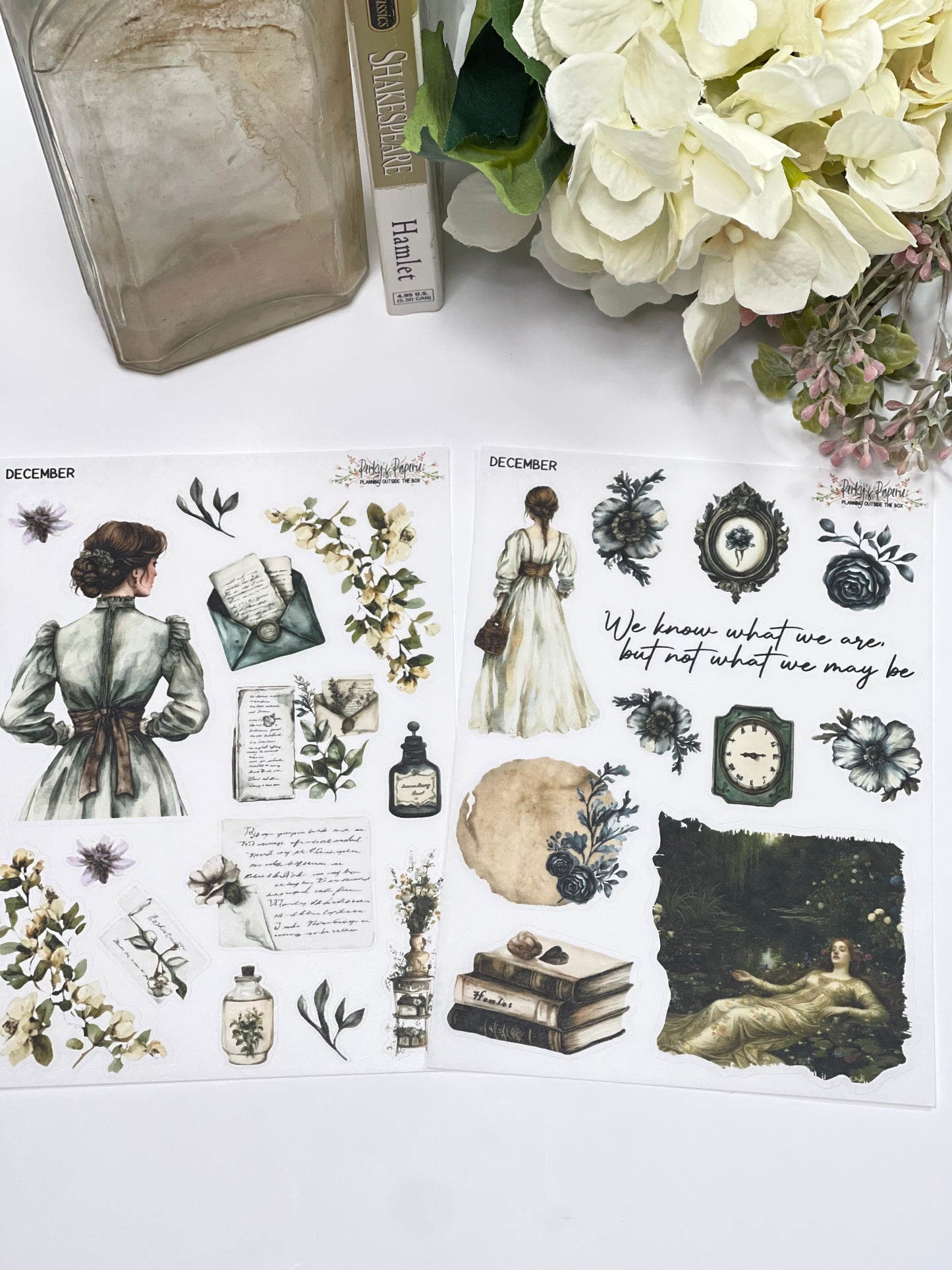 Monthly Sticker Subscription Box – 5 Washi Sticker Sheets + Exclusive Monthly Themed Goodies - Cancel Anytime