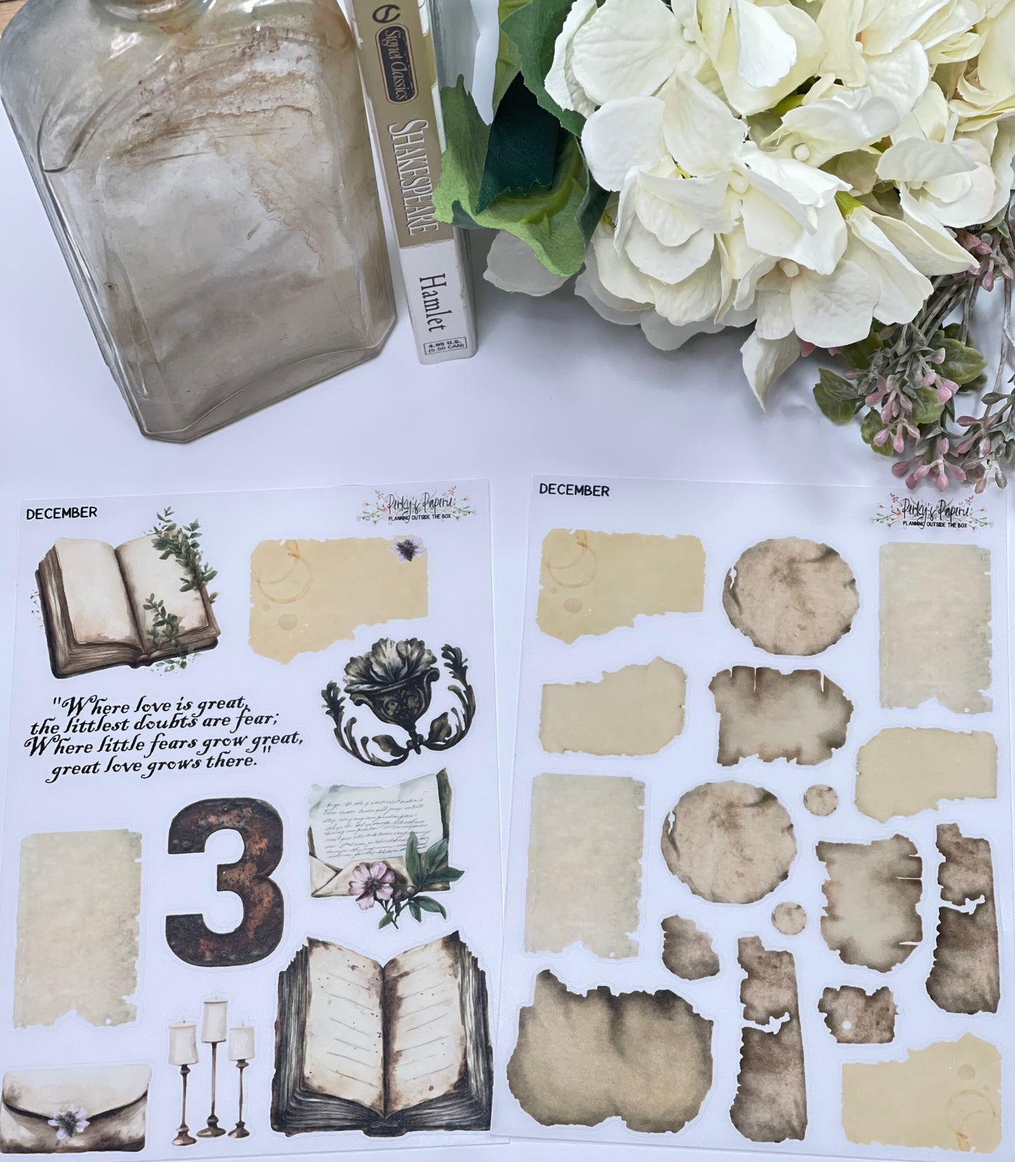 Monthly Sticker Subscription Box – 5 Washi Sticker Sheets + Exclusive Monthly Themed Goodies - Cancel Anytime