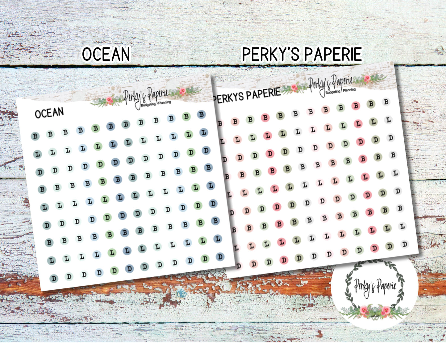 Hobonichi Weeks Meal Tracker Planner Stickers, Breakfast, Lunch and Dinner Tracker, Health and Wellness Stickers, Meal Plan, Macro Tracker